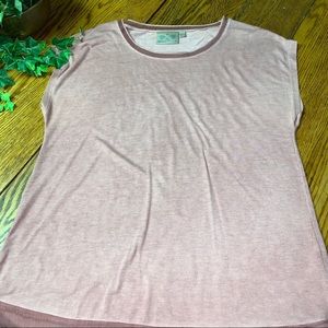 Dantelle High Low Blouse Pink